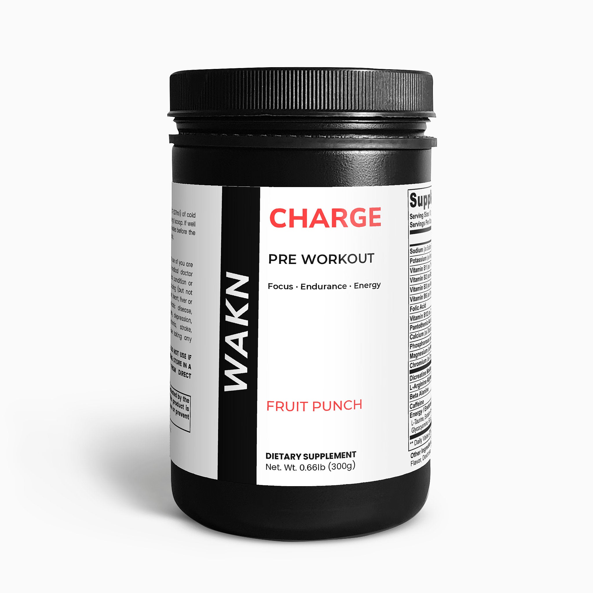 Charge Fruit Punch Flavor